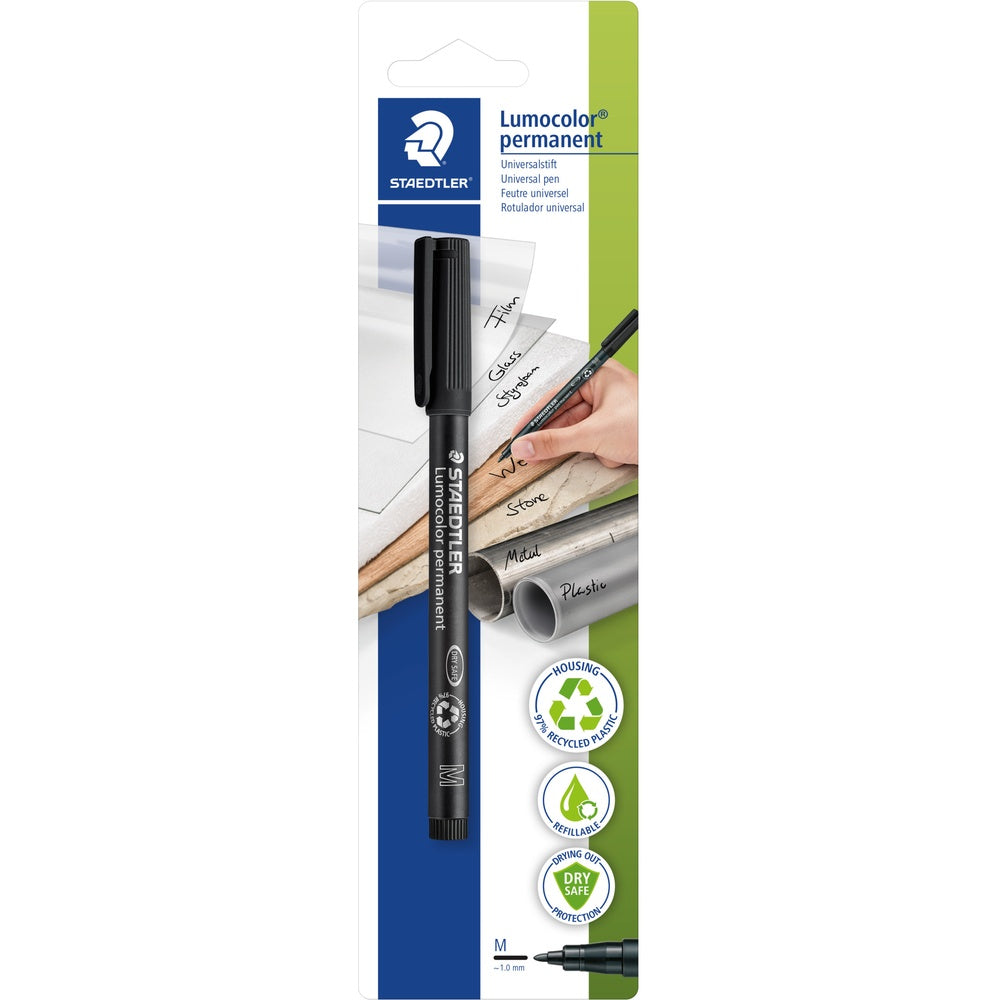 staedtler pennarello staedtler universale lumocolor nero ean 4007817317679