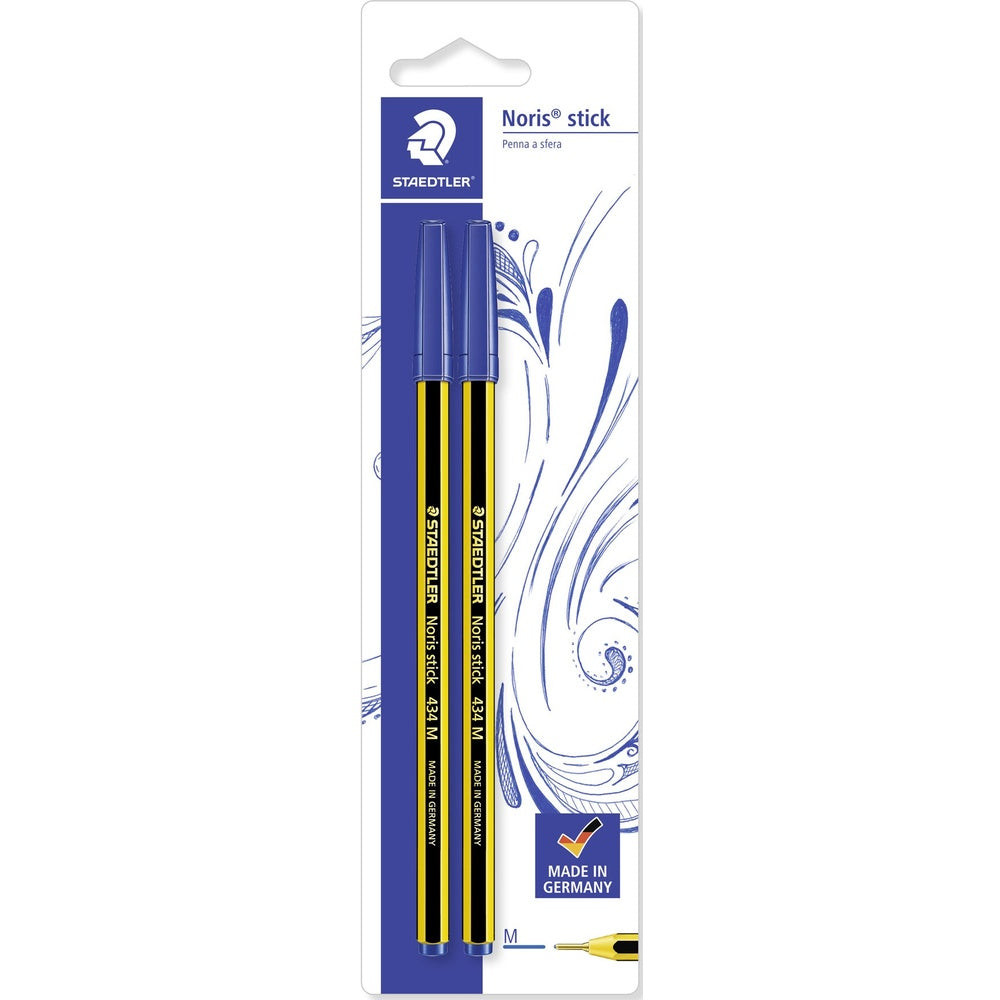 staedtler penne staedtler noris blu 2 pezzi ean 4007817434048