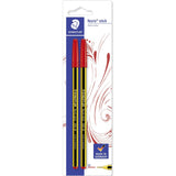 staedtler penne staedtler noris rosse 2 pezzi ean 4007817434024