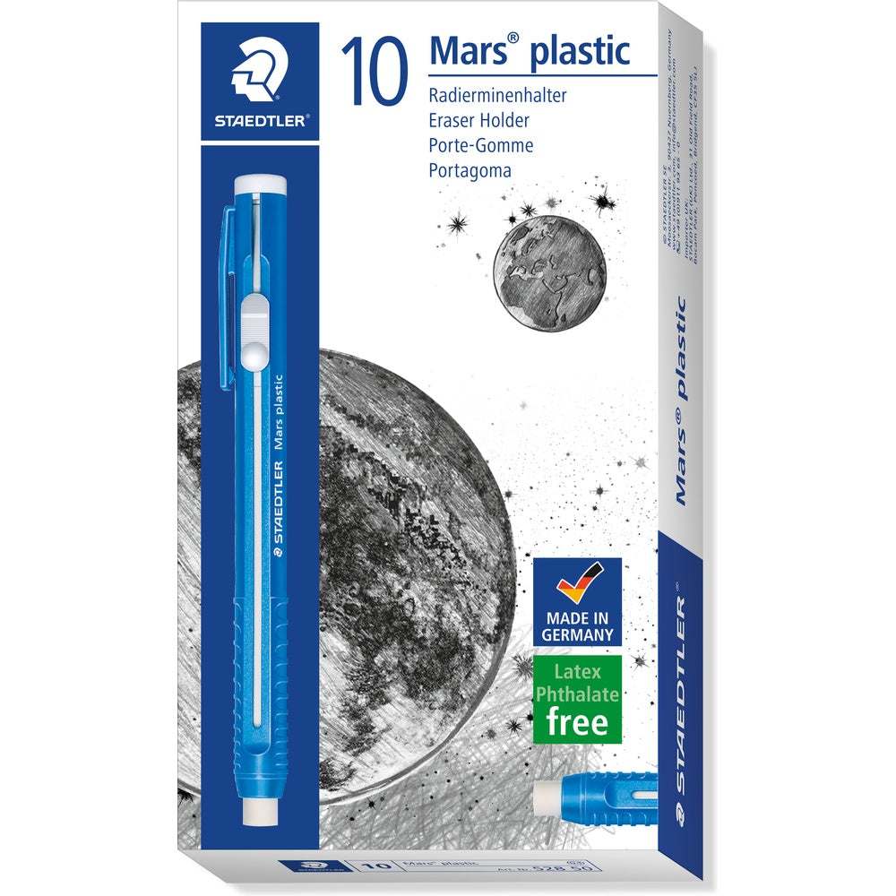 staedtler portagomma per grafite con cursore e clip 1 pz ean 4007817538746