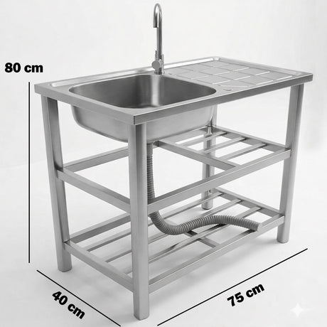 staylux lavello multifunzione acciaio inox con fontana ean 8056244083189