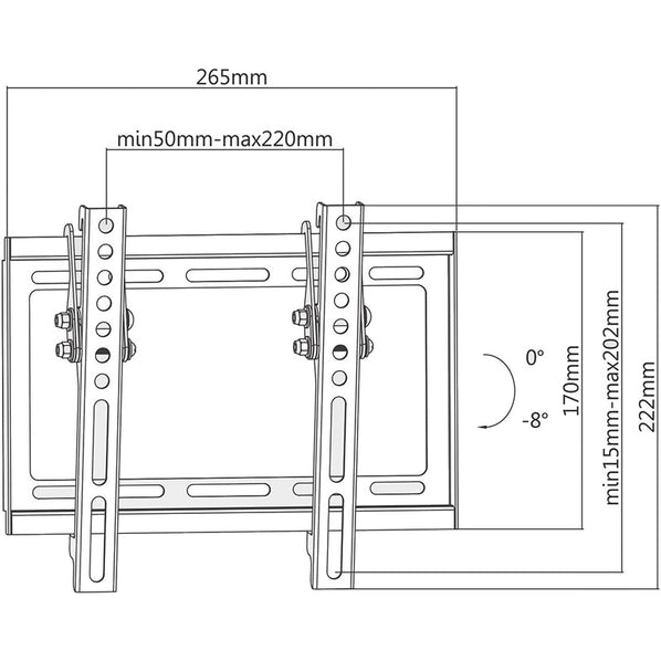 immagine-2-superior-supporto-tv-superior-23-42-fix-extraslim-tilt-ean-8054242080865