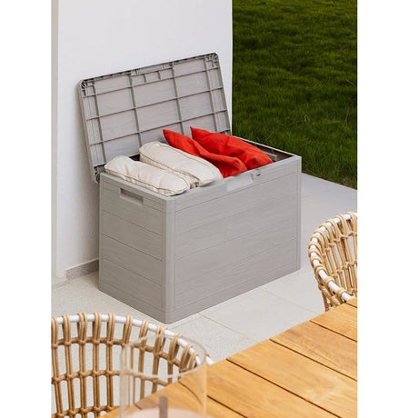 toomax baule woodys in resina grigio 77x44x53cm ean 8009371018616