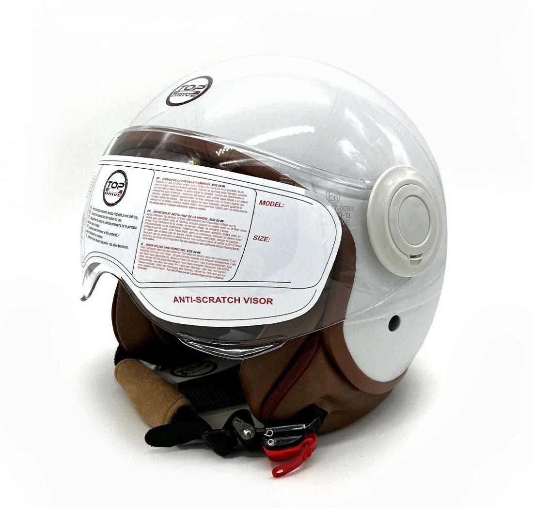 top drive casco sirio bianco lucido tg xl ean 8058776887372