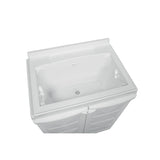 trioplast lavatoio slim 2 ante bianco 60x45x85 cm ean 8011307007090