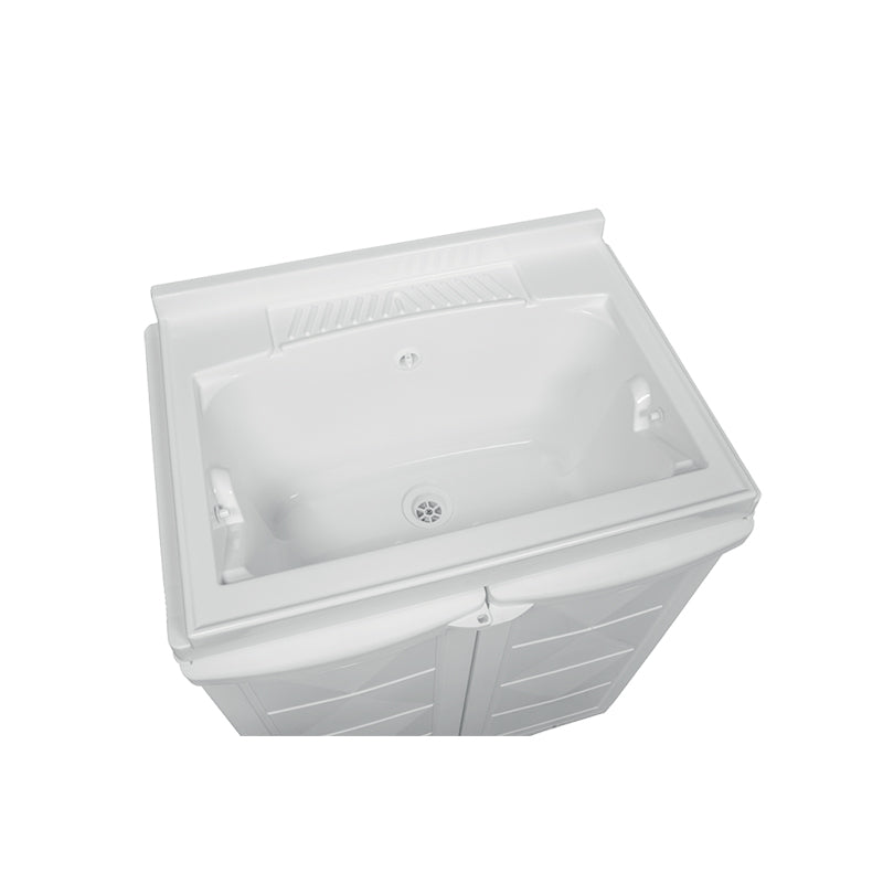 trioplast lavatoio slim 2 ante bianco 60x45x85 cm ean 8011307007090
