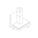 turboair cappa arredo turboair cm 90 ean 8020283032545