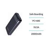 unico power bank 20000 mah nero ean 8435719624735
