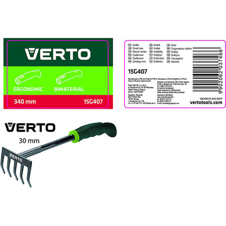 verto rastrello soft touch 340mm verto 15g407 ean 5902062037466