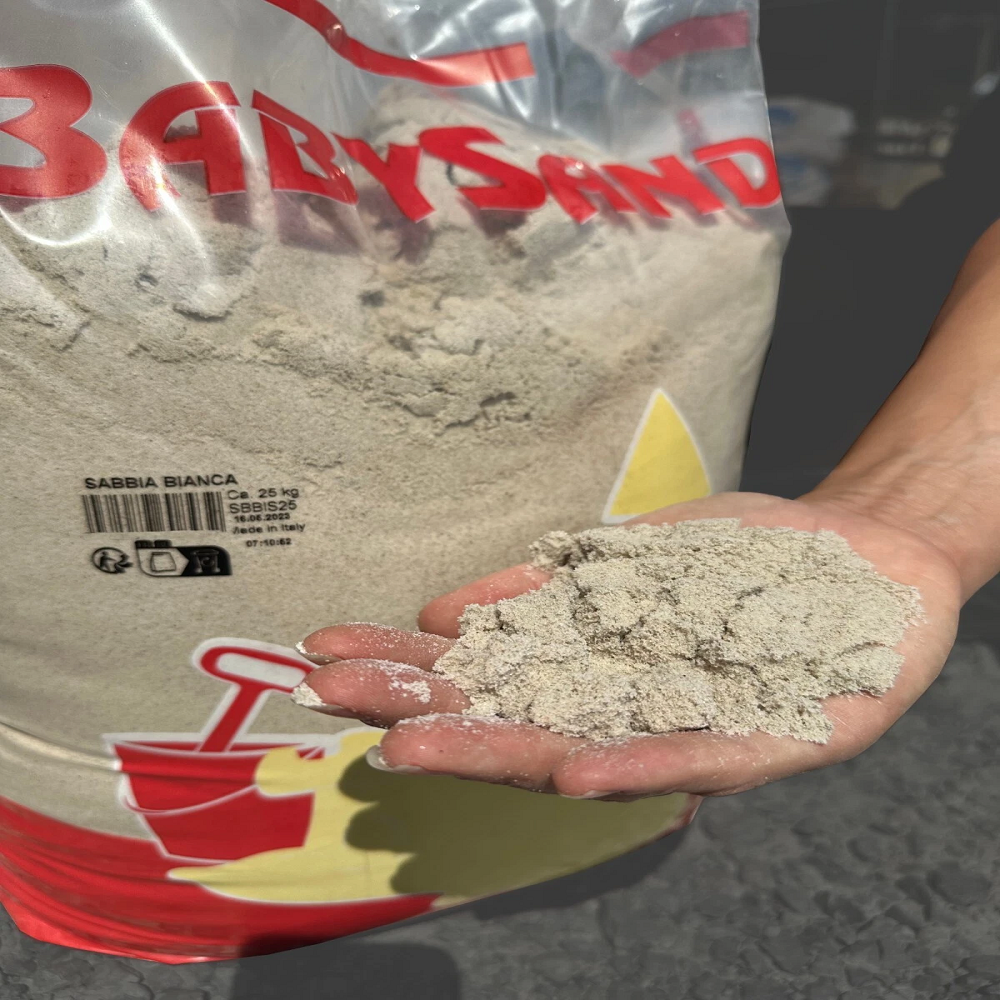 zandobbio sabbia bianca per bambini 25 kg ean 8032679608432