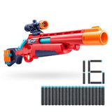 zuru fucile giocattolo x shot ejector shell con 16 dardi ean 4894680050327