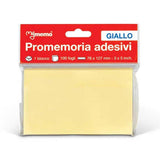nikoffice blocco memotak 75 x 125 mm 100 fogli gialli ean 4011169510008