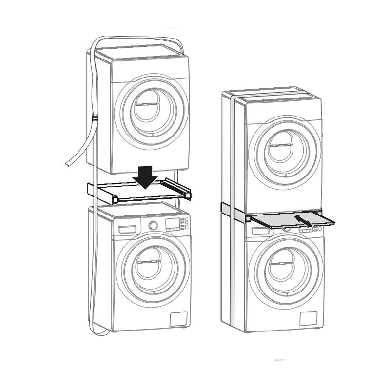 kit sovrapposizione lavatrice asciugatrice - Elettrodomestici In vendita a  Ferrara