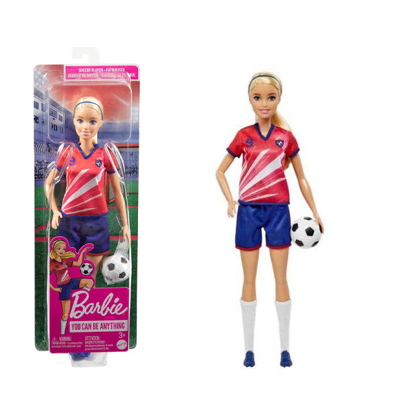 mattel barbie sport calciatrice ean 0194735015238