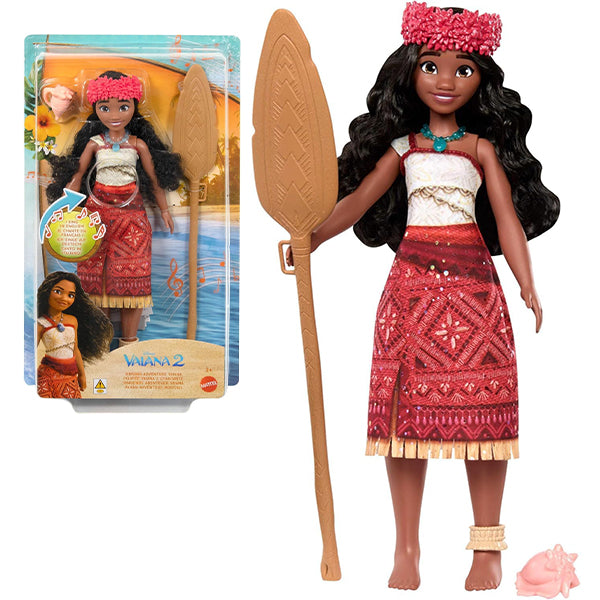 immagine-1-mattel-disney-oceania-2-vaiana-bambola-cantante-ean-0194735265299