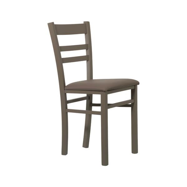 klana sedia filettino legno con seduta ecopelle tortora ean 3856004415657