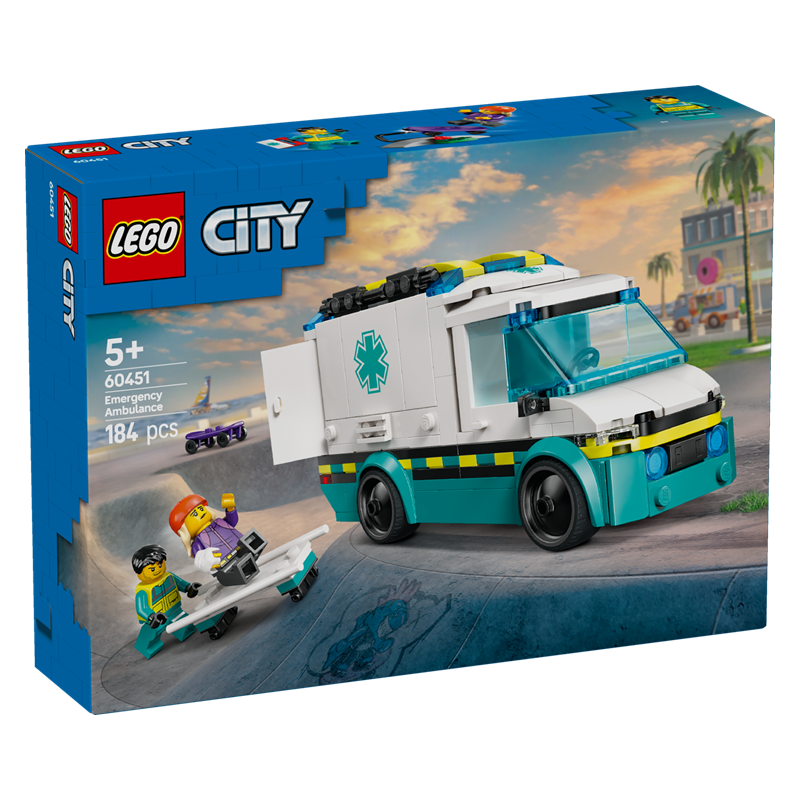 lego lego city ambulanza di emergenza ean 5702017812410
