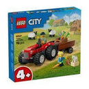 lego lego city trattore agricolo rosso con rimorchio ean 5702017812618