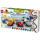 lego lego duplo auto da corsa e piloti f1 ean 5702017815565