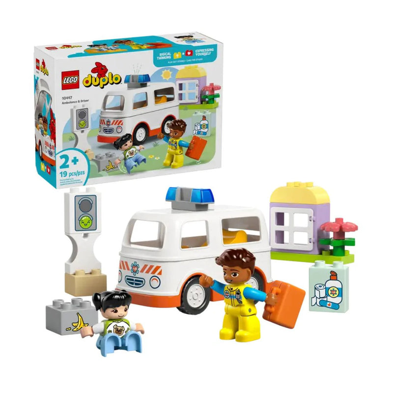 lego lego duplo ambulanza e autista ean 5702017816005