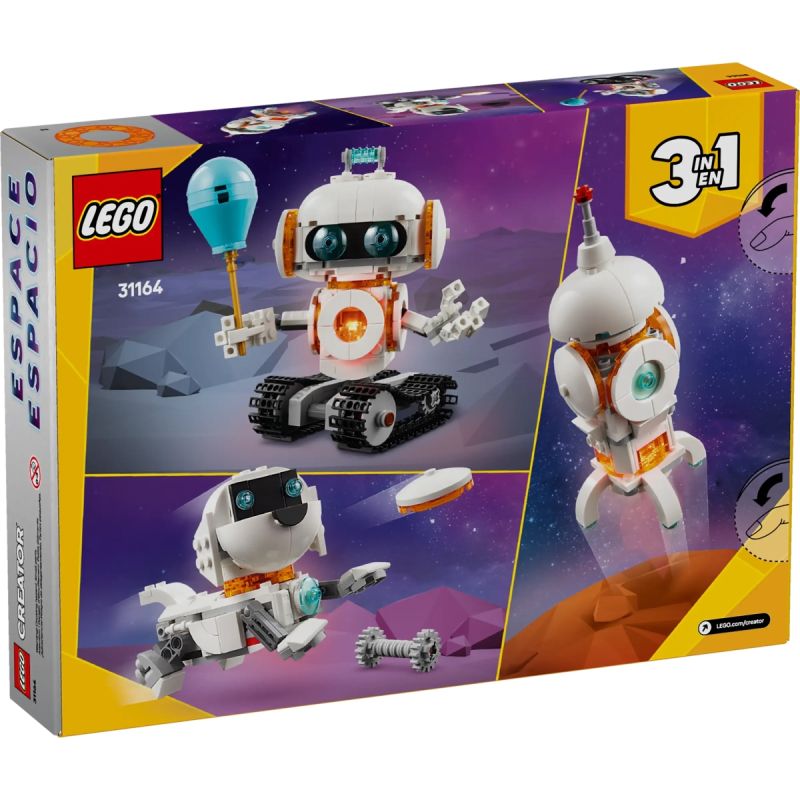 lego lego creator robot spaziale 3 in 1 ean 5702017822396