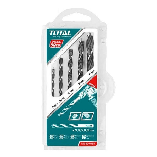 total set 5 punte trapano per legno ean 6925582177138