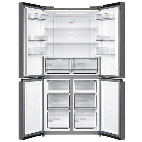midea frigo 4 porte midea fie28 dark 424lt ean 6940461935265