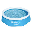 Bestway Piscina Gonfiabile Fast Set Tonda 244x61cm