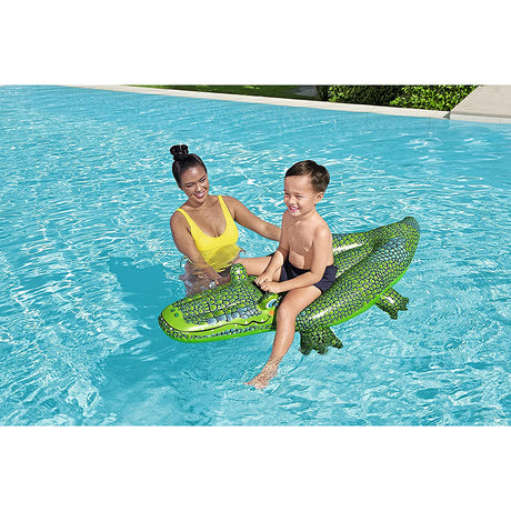 bestway coccodrillo gonfiabile cavalcabile per bambini ean 6941607312209