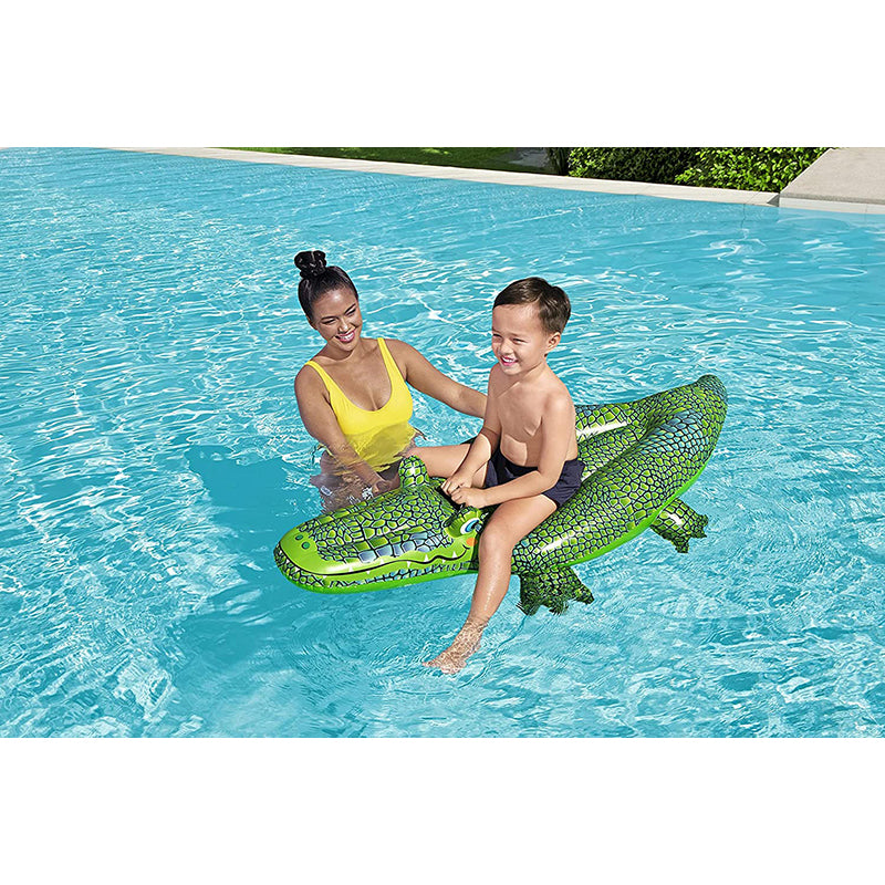 bestway coccodrillo gonfiabile cavalcabile per bambini ean 6941607312209