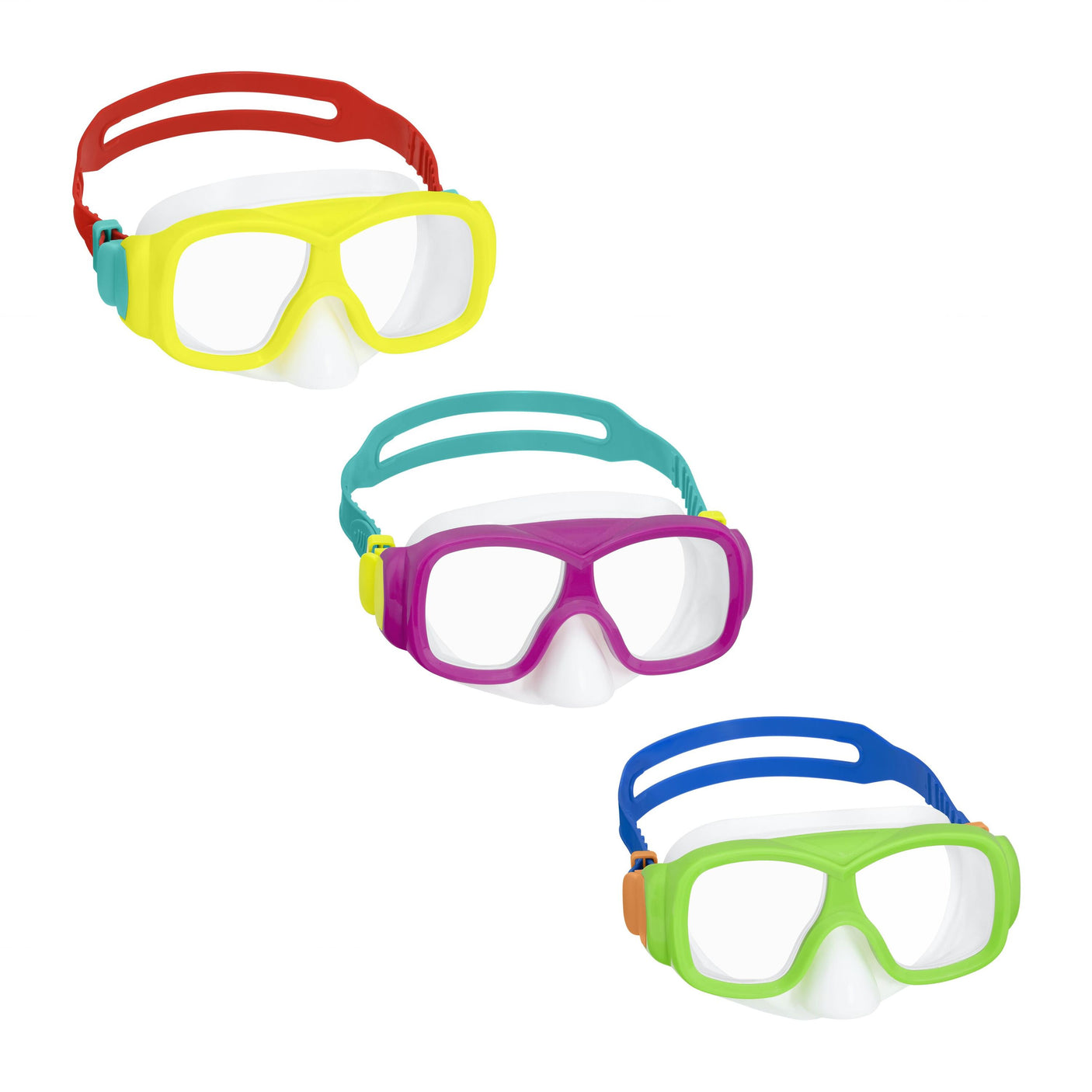 bestway maschera da nuoto per bambini 7 assortita ean 6941607330999