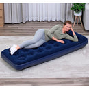 Materasso Gonfiabile Airbed Singolo Floccato
