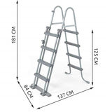 Scaletta Per Piscina Bestway 122 Cm