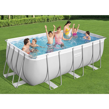 bestway piscina power steel rettangolare 412x201x122cm ean 6942138970258