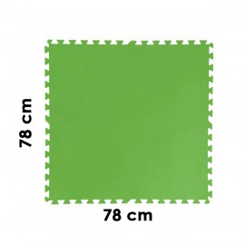 bestway set 9 tappetini base per piscine verdi 78x78cm ean 6942138982879