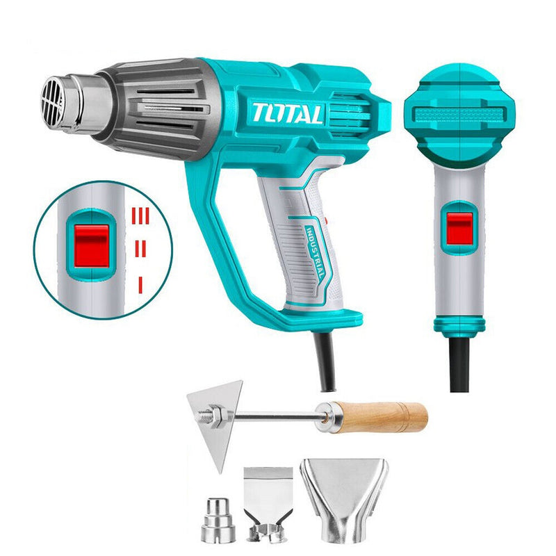 total pistola termica da 2000w con accessori ean 6942210229069