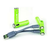 nbr set 4 batterie al litio ricaricabili tipo c aaa ean 6972443864911