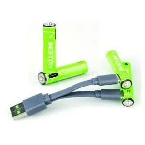 nbr set 4 batterie al litio ricaricabili tipo c aaa ean 6972443864911
