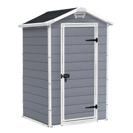 keter casetta da giardino manor 4x3 grigio ean 7290103659028