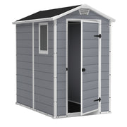 keter casetta da giardino manor 4x6 grigio ean 7290103660352