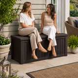Baule Large Rockwood Marrone 155x72x65 Cm