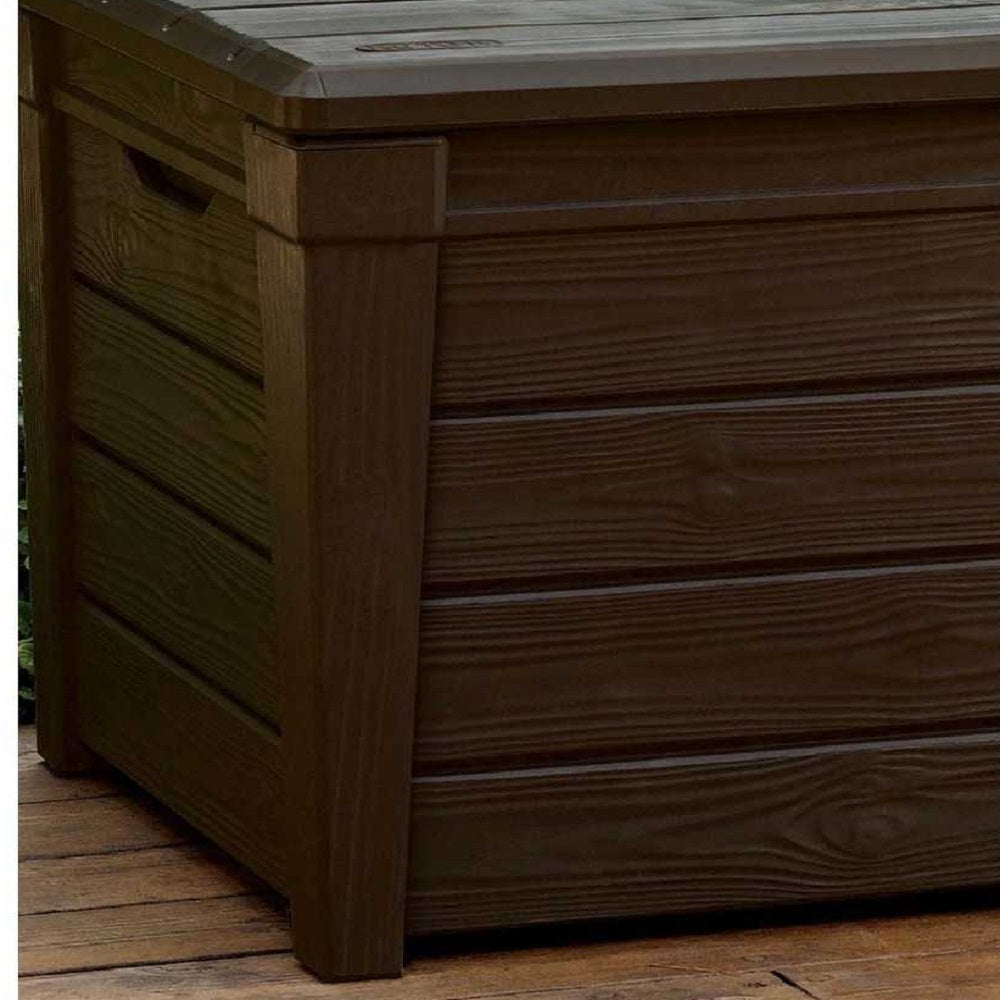 Baule In Resina Brightwood Marrone 145x69x60