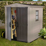 Casetta Factor Beige Con Mensole 178x195x208 Cm