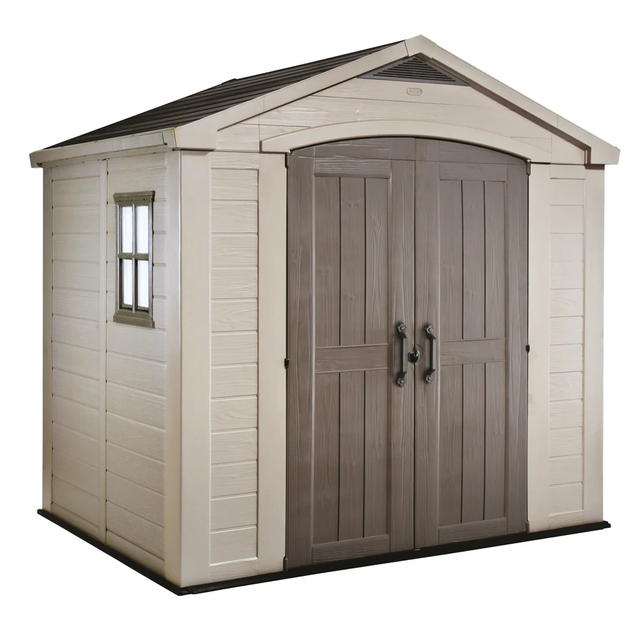 Casetta Factor Beige Con Mensole 256x182x243 Cm
