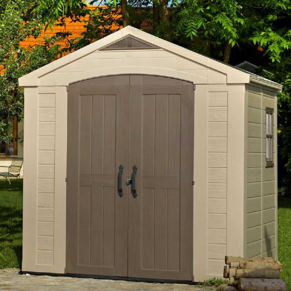 Casetta Factor Beige Con Mensole 256x182x243 Cm