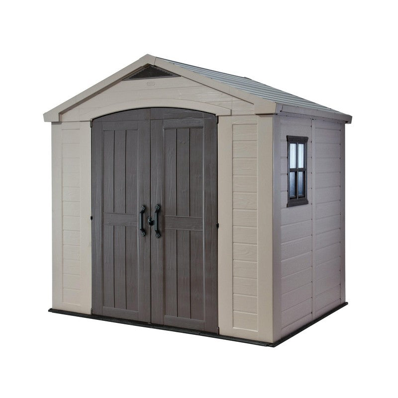 keter casetta da giardino factor 8x6 beige ean 7290103664947