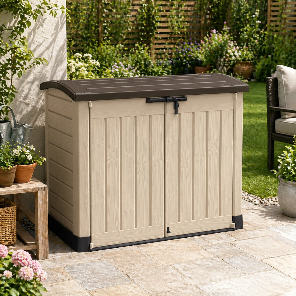 Armadio Portattrezzi Out Arc Beige 146x82x120
