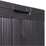 Baule In Resina Sherwood Grafite 117x45x57 Cm