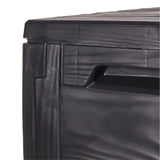 Baule In Resina Sherwood Grafite 117x45x57 Cm