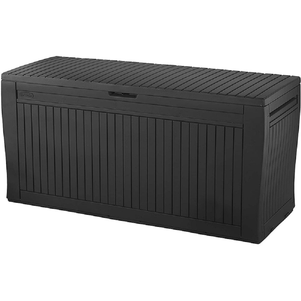 Baule In Resina Comfy Grafite 116x45x57 Cm